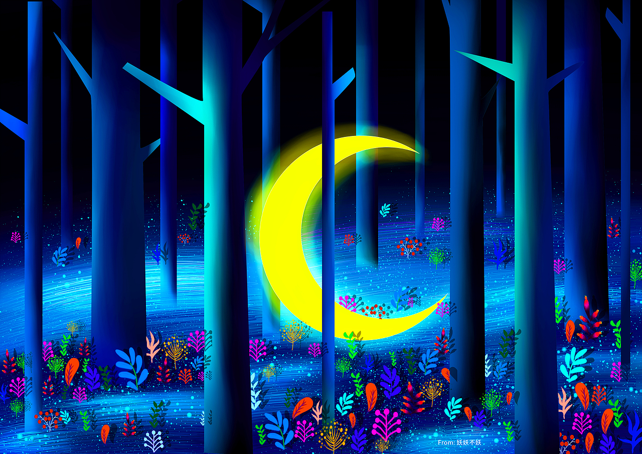 随便画画（图ZOTYzMDI1NDg=） - 艺术插画 - 站酷设计师妖妖小精呢原创素材 - 站酷ZCOOL