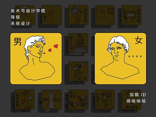 美术学院导视系统设计