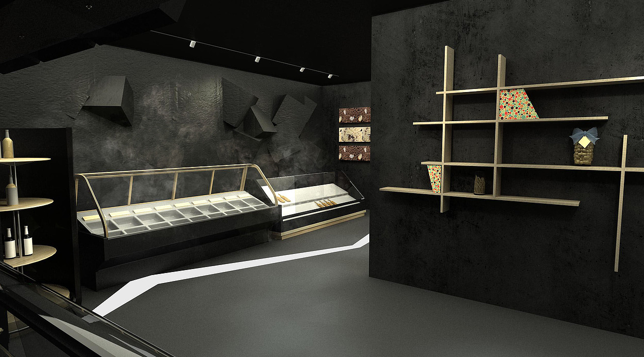 n2冰淇淋店（图ZNjQ5ODE5Njg=） - 展陈设计 - 站酷设计师Davinzhuo原创素材 - 站酷ZCOOL