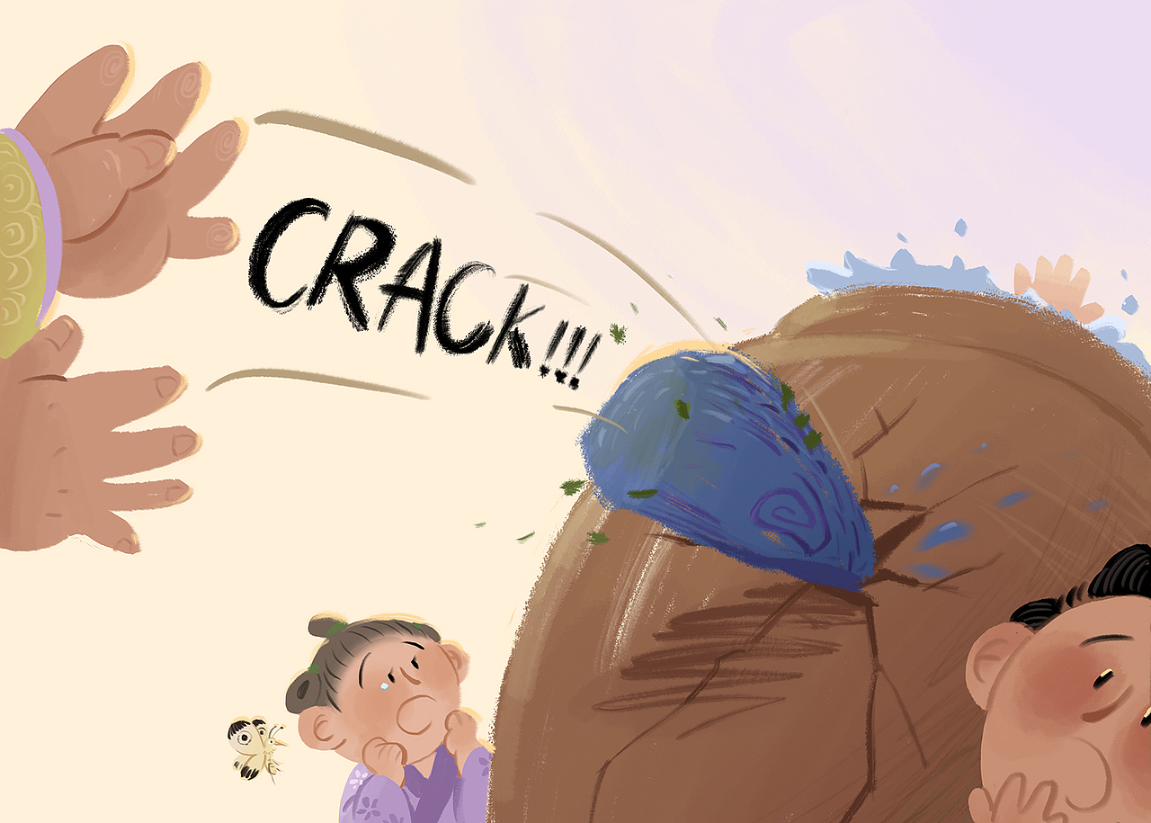 《中国好故事》英文分级绘本（图ZMjc4ODM5MzQ0） - 绘本 - 站酷设计师无牙牙tooth原创素材 - 站酷ZCOOL