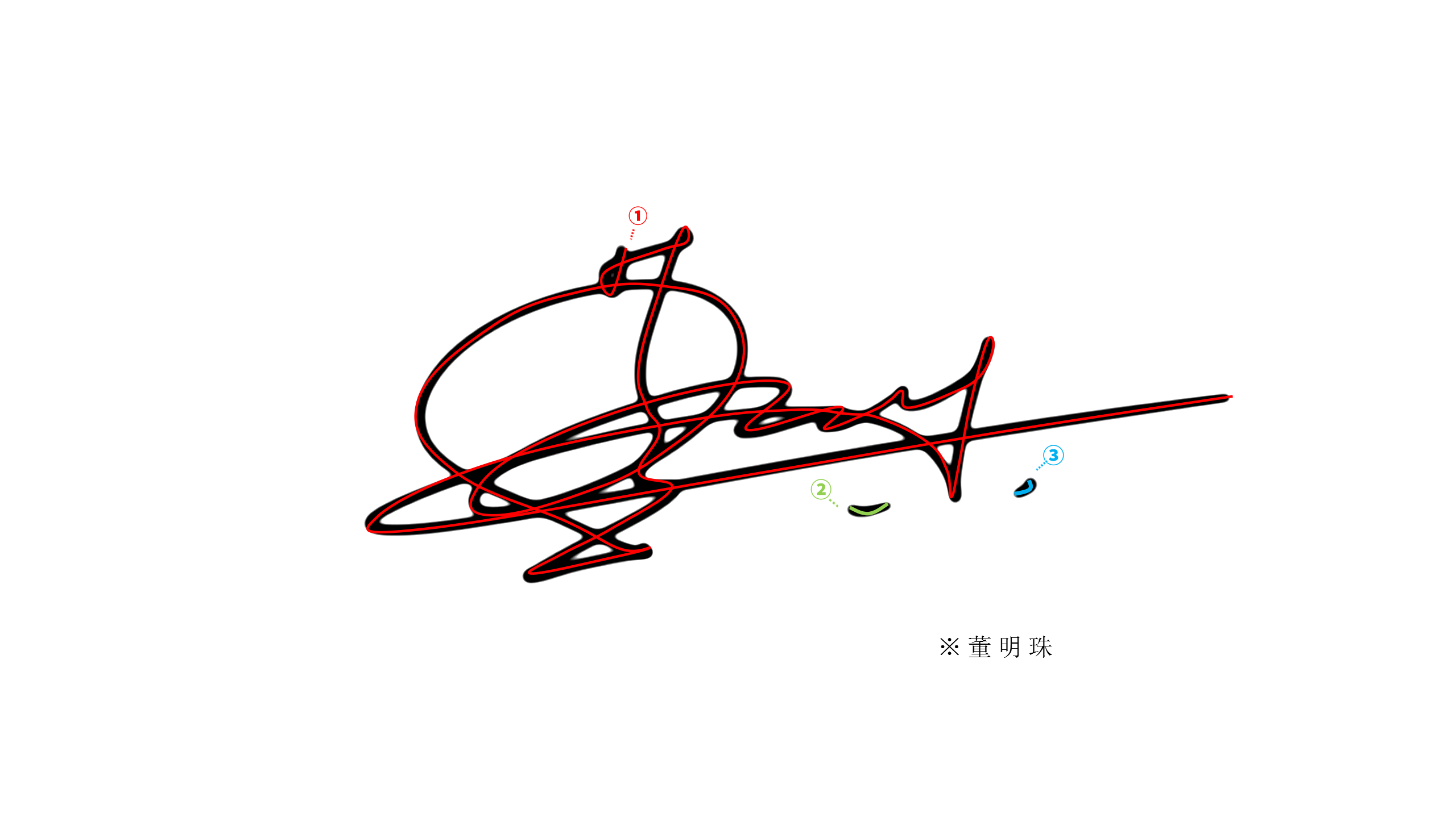 艺术签名设计丨签名设计丨笔顺演示丨南京孙老