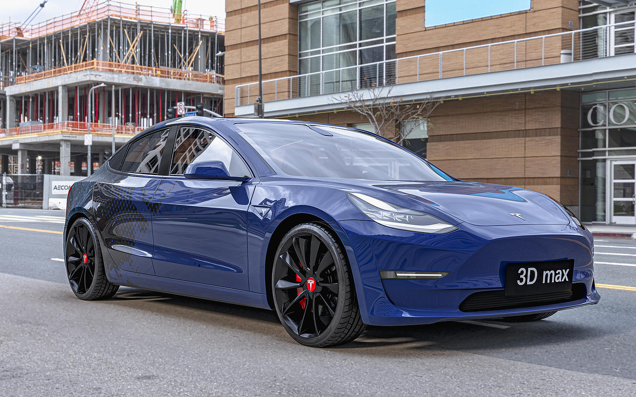 特斯拉model 3漆面喷涂（图ZMzEyOTg2Mzg4） - 生活用品 - 站酷设计师admin_xxh原创素材 - 站酷ZCOOL