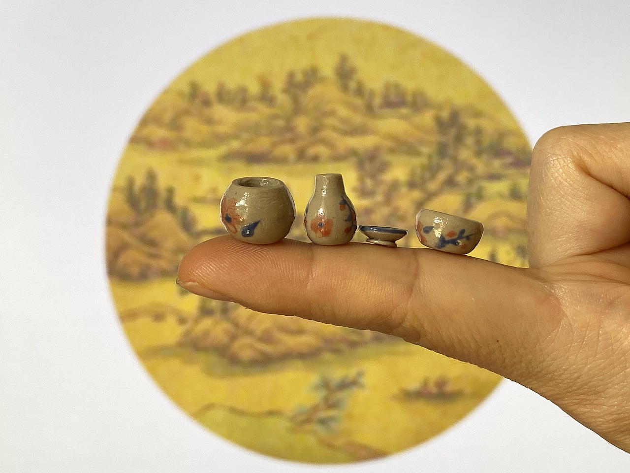 软陶迷你陶瓷架（图ZMjA0NTQ1NDI4） - 其他手工艺 - 站酷设计师小巴爱幻想88原创素材 - 站酷ZCOOL