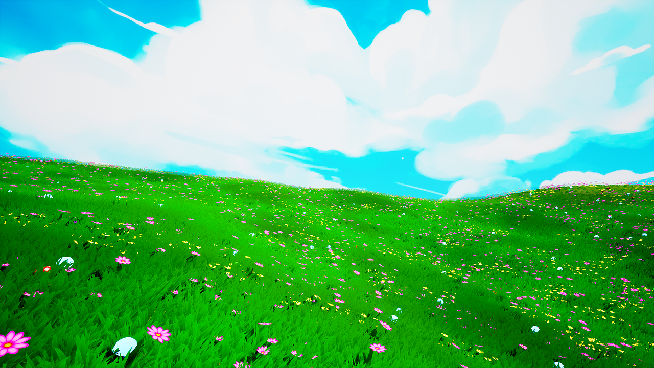 UE4-Houdini-卡通风格场景