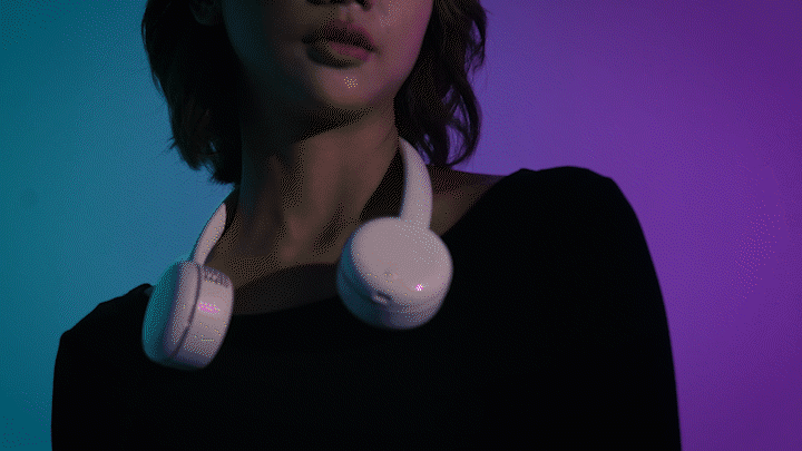 LABIN x GUZI |  GUZI 颈部风扇视觉广告