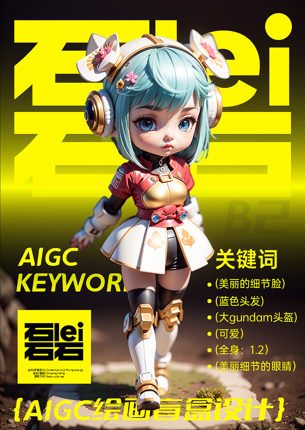 圈儿磊《盲盒造物》3D角色篇