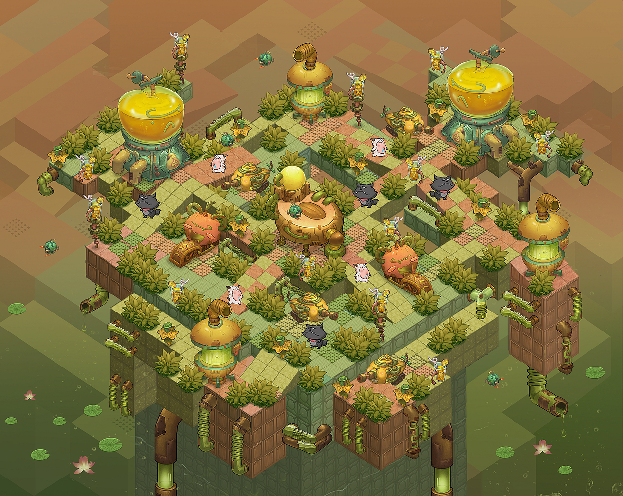 工作室自研游戏《追捕》（图ZMTQxNjAxODU2） - 独立游戏 - 站酷设计师顽皮机器风鱼原创素材 - 站酷ZCOOL