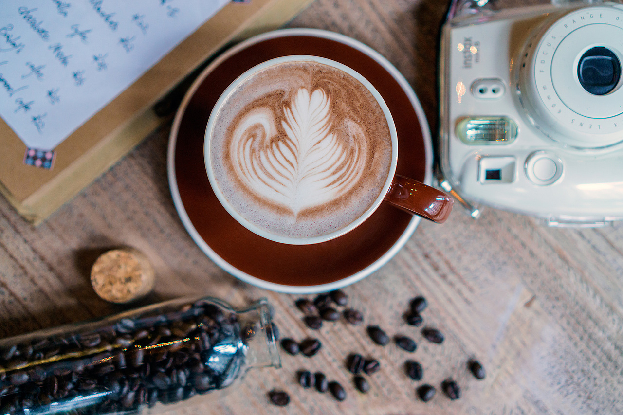 学校附近清吧的美食摄影