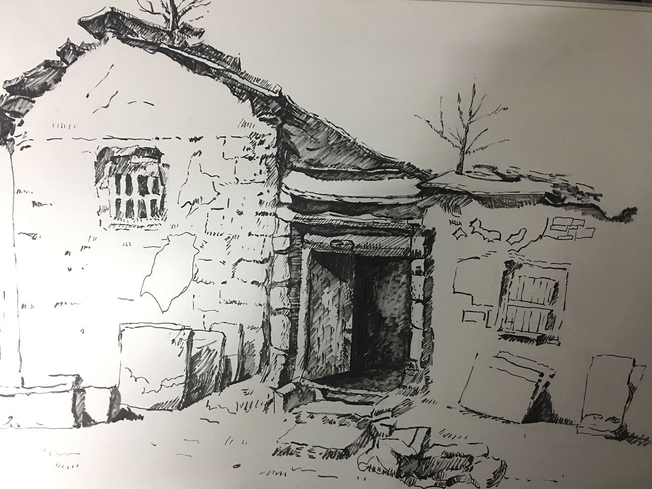 忆灵的写生临摹练习（图ZMjIyNTUwMzI0） - 绘画 - 站酷设计师孔忆灵原创素材 - 站酷ZCOOL