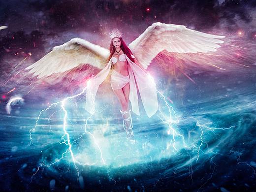 天使（個人主頁-ZMzIzMDg4MzY=） - 圖案 - 站酷設(shè)計師凡人白心原創(chuàng)素材 - 站酷ZCOOL