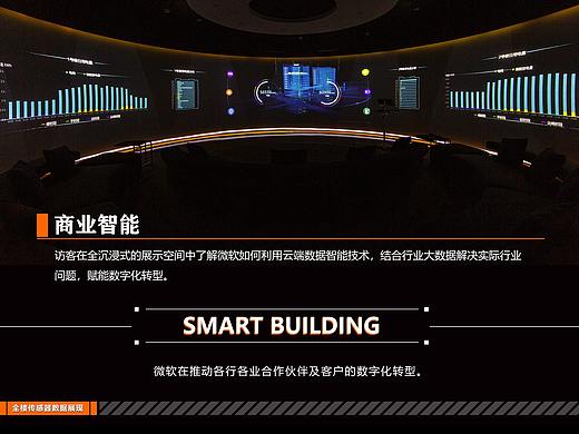 超宽屏数据可视化展示案例（智慧楼宇案例）（个人主页-ZNDgyODMwMjg=） - APP界面 - 站酷设计师愤怒的暴熊原创素材 - 站酷ZCOOL