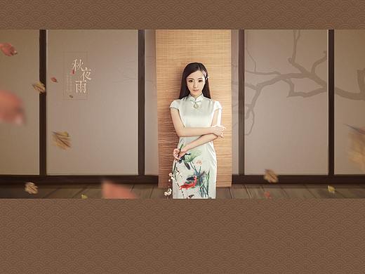 昆明古装写真 忆东唐《秋夜雨》