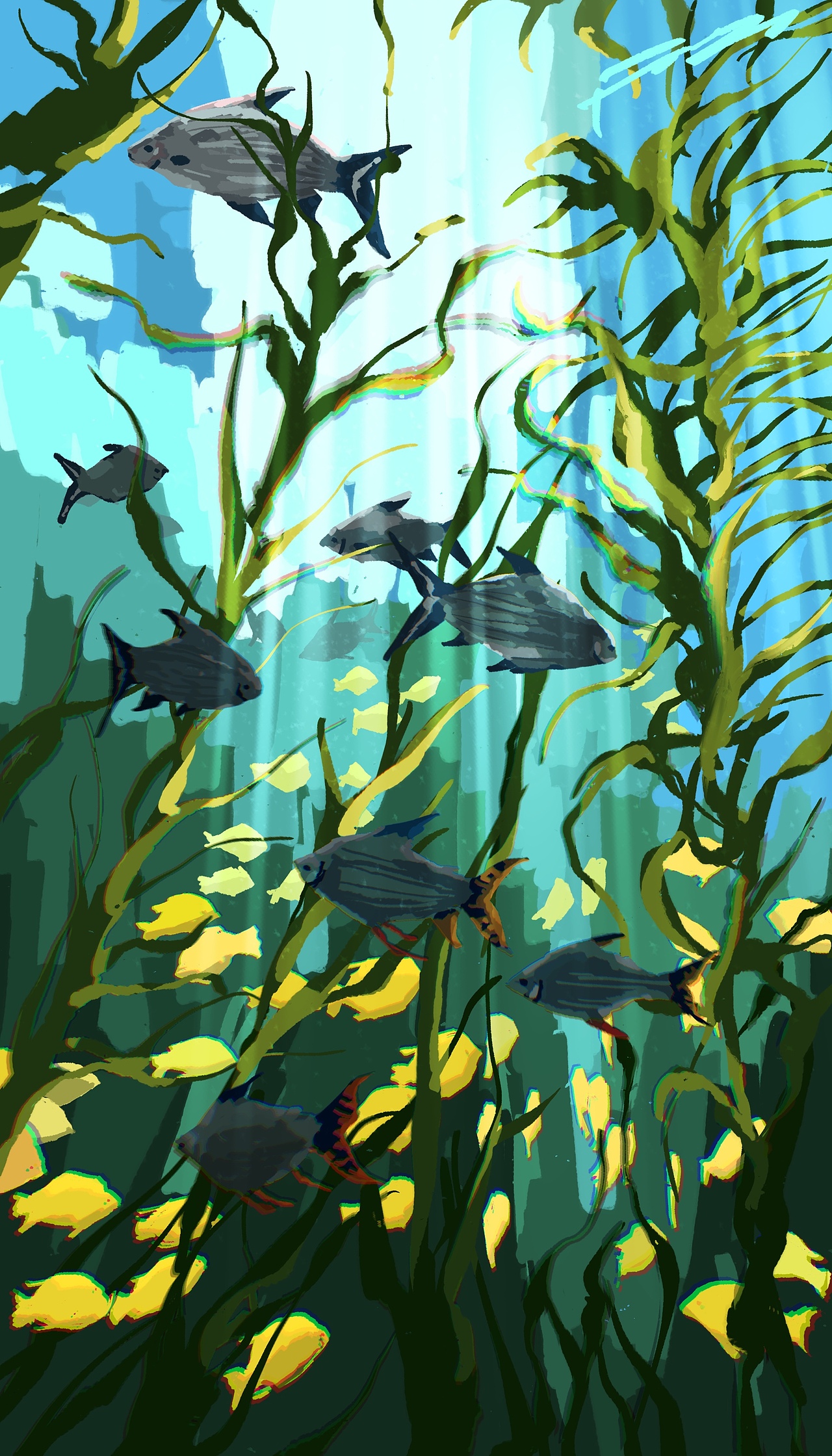 二0二二年一月iPad速涂合集（图ZMjg1NjY1NDIw） - 创作习作 - 站酷设计师Fangpeiii原创素材 - 站酷ZCOOL