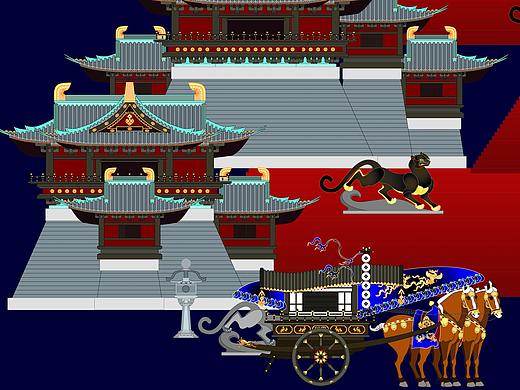 凇菱矢量天宫局部组图