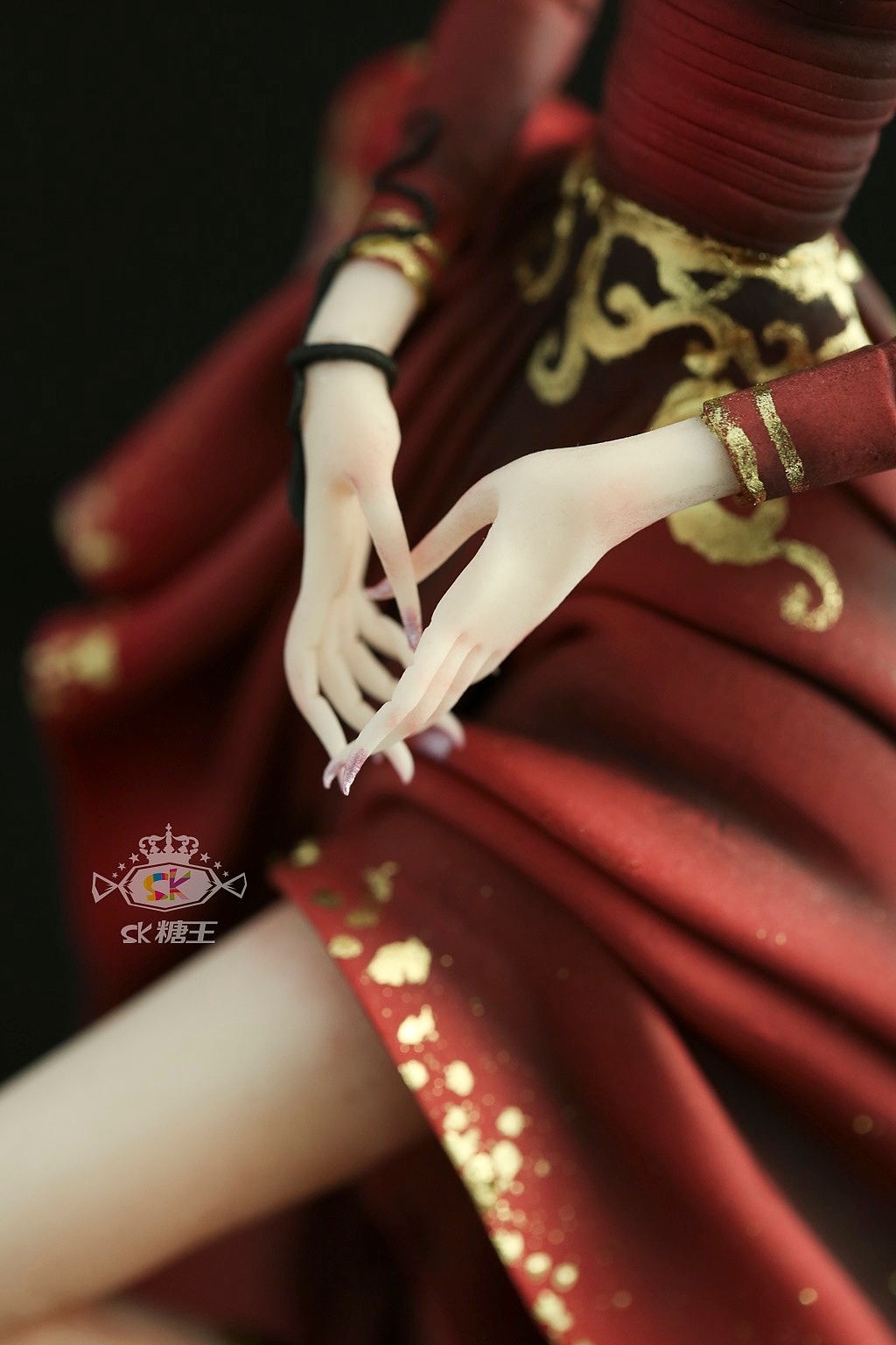 翻糖人偶系列牛角少女