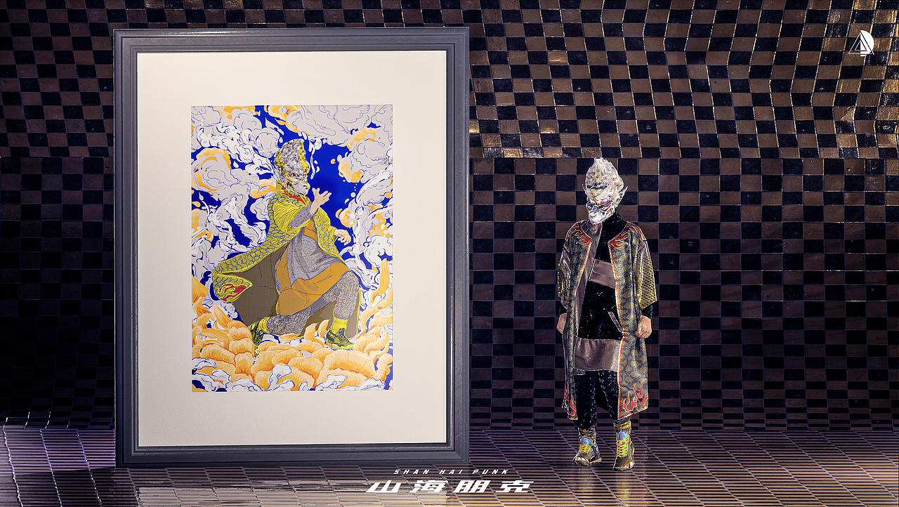 《山海朋克 3.0》 -游走在城市里的山海游侠（图ZMjgxMTE4MTEy） - 玩具 - 站酷设计师ARTDAMO原创素材 - 站酷ZCOOL