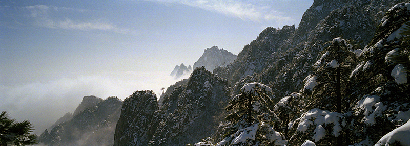 游黄山随手拍照片