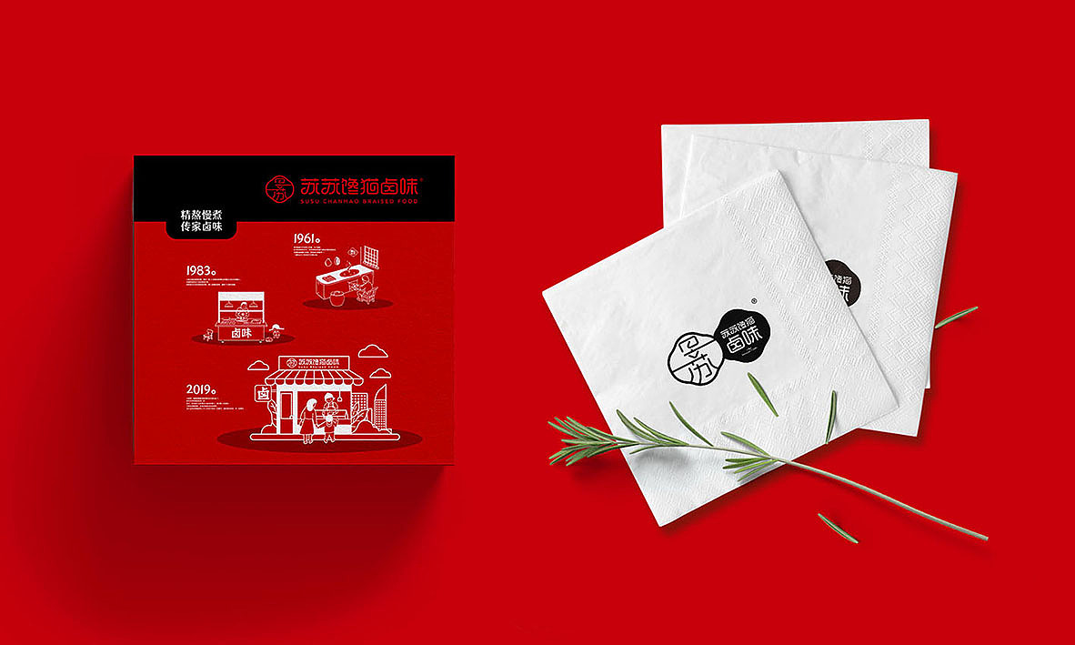 苏苏馋猫卤味（图ZMjQ1NjIwODA0） - 品牌 - 站酷设计师雨球原创素材 - 站酷ZCOOL