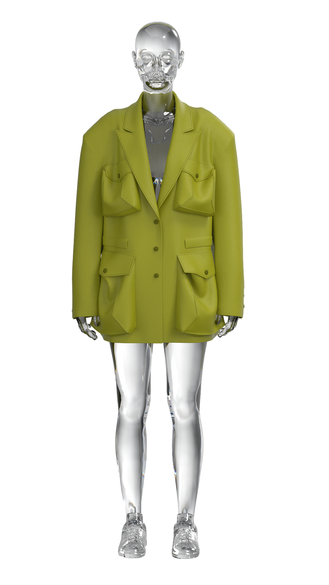 cika千夏家虚拟品牌时装设计3d服装设计