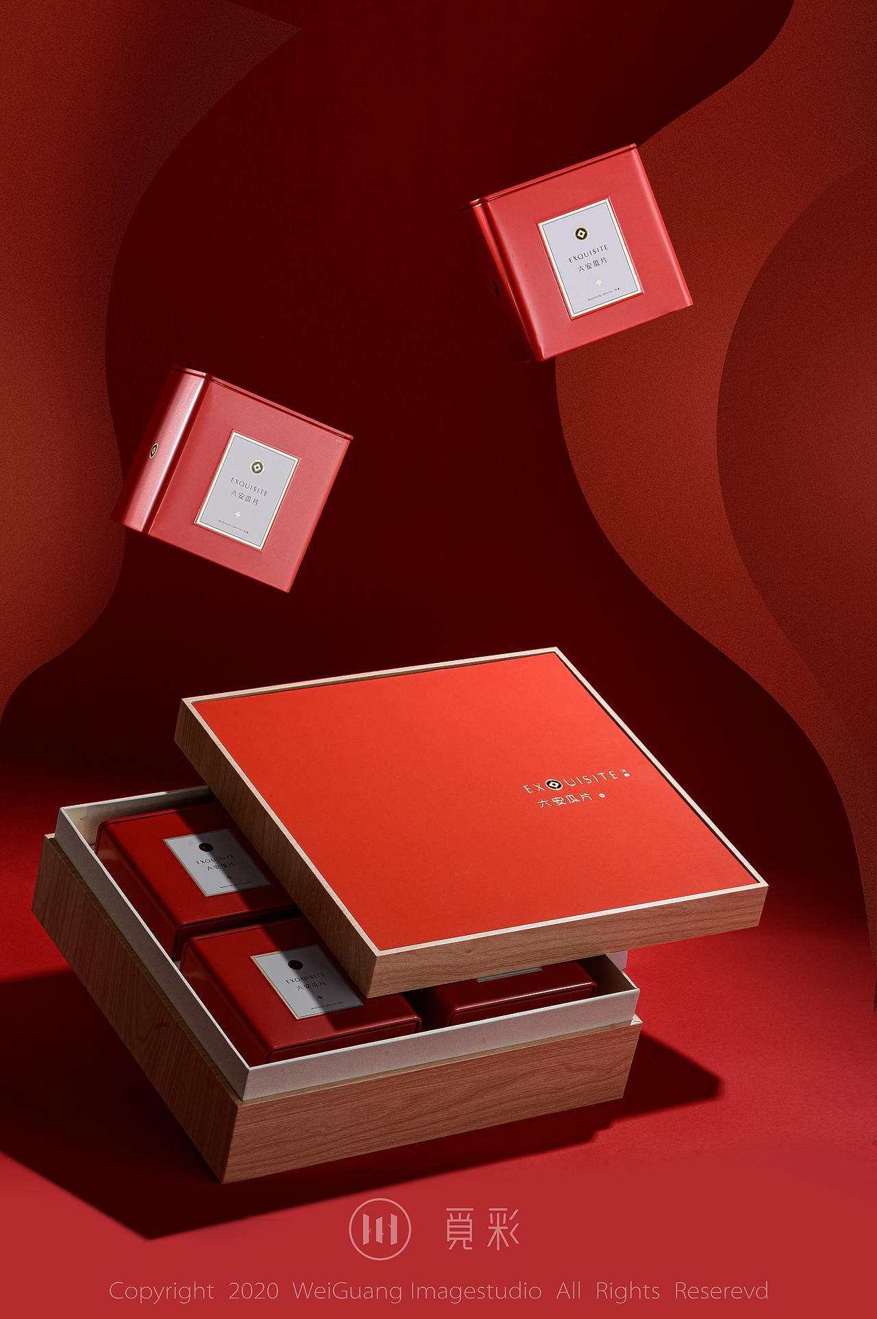 包装摄影——微光 x 觅彩 沐春茶叶礼盒