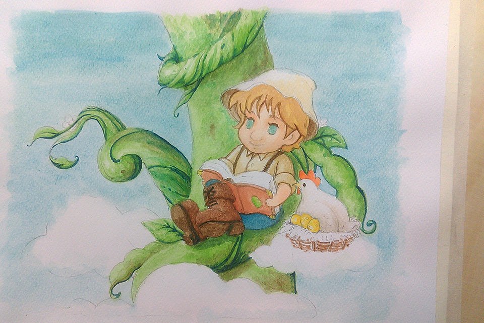 傑克與魔豆Jack and the Beanstalk