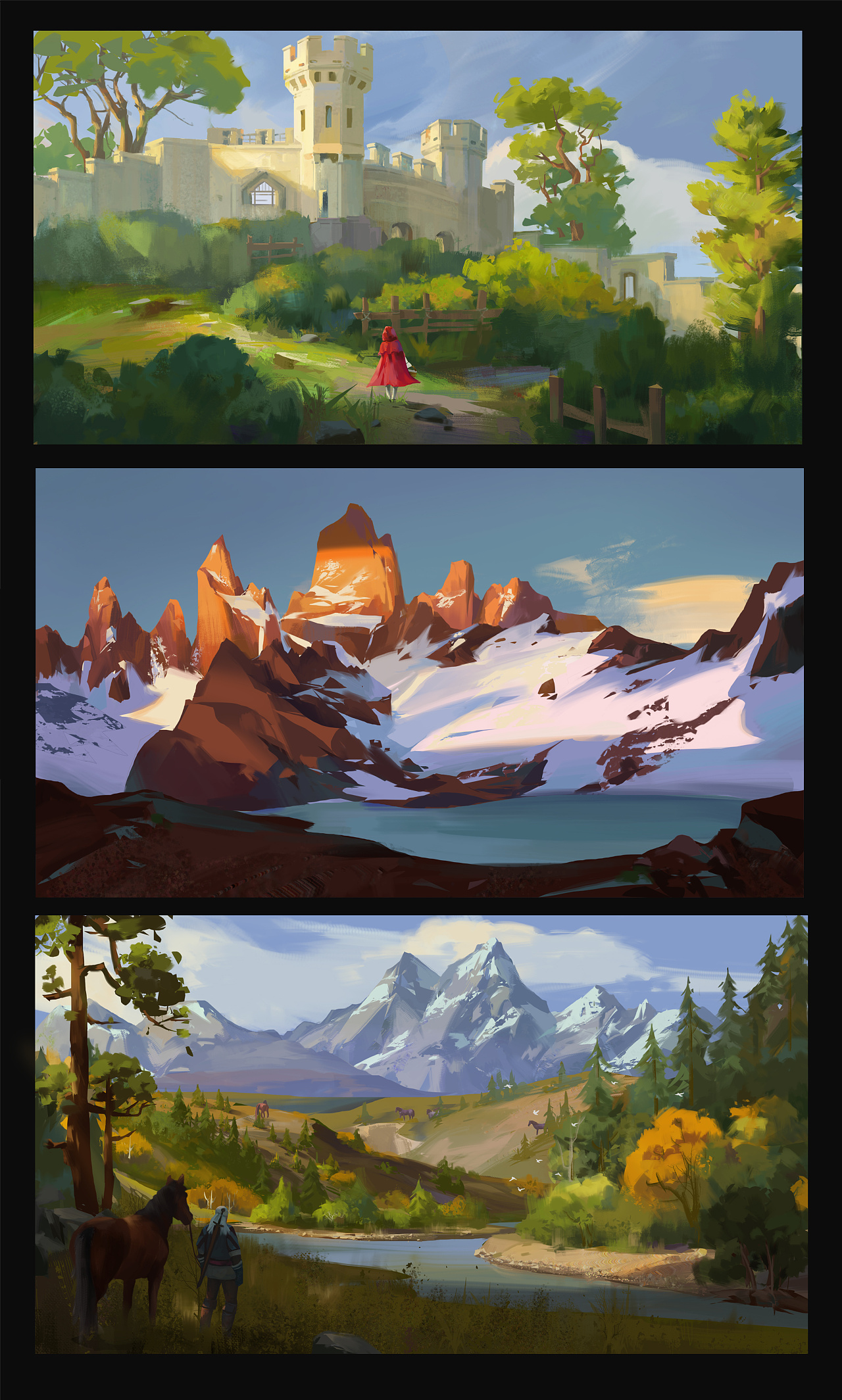 一些色稿练习|插画|游戏原画|wkwang - 原创作品 - 站酷 (zcool)