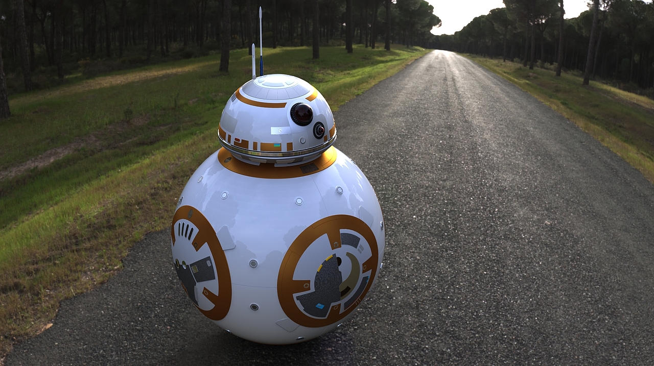 BB-8 Legion[附自制壁纸]（图ZNTgyMDQ3NDA=） - 动画/影视 - 站酷设计师SCUTRun原创素材 - 站酷ZCOOL