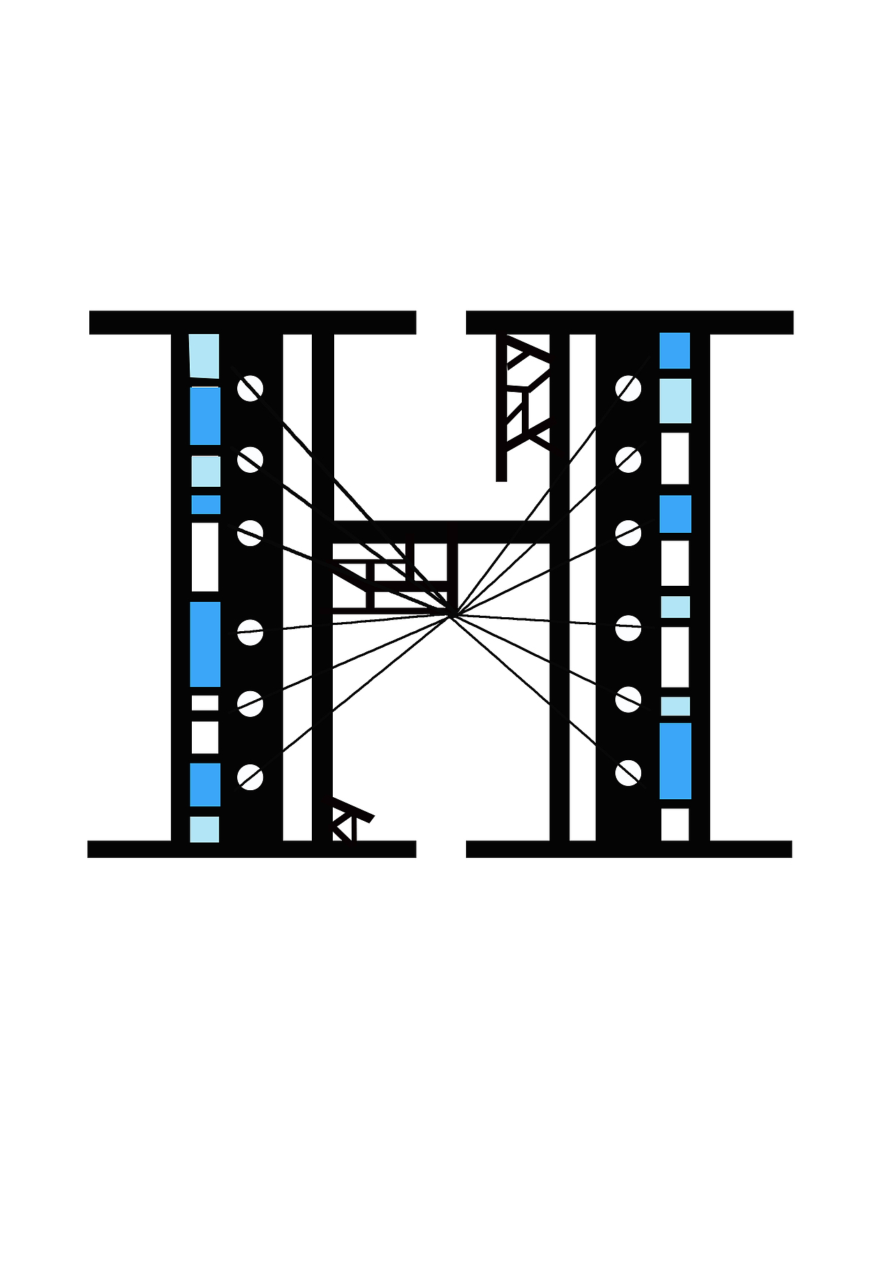 26个字母-建筑（图ZMzAxNTAxNTY=） - 字体/字形 - 站酷设计师啊阿朝朝原创素材 - 站酷ZCOOL