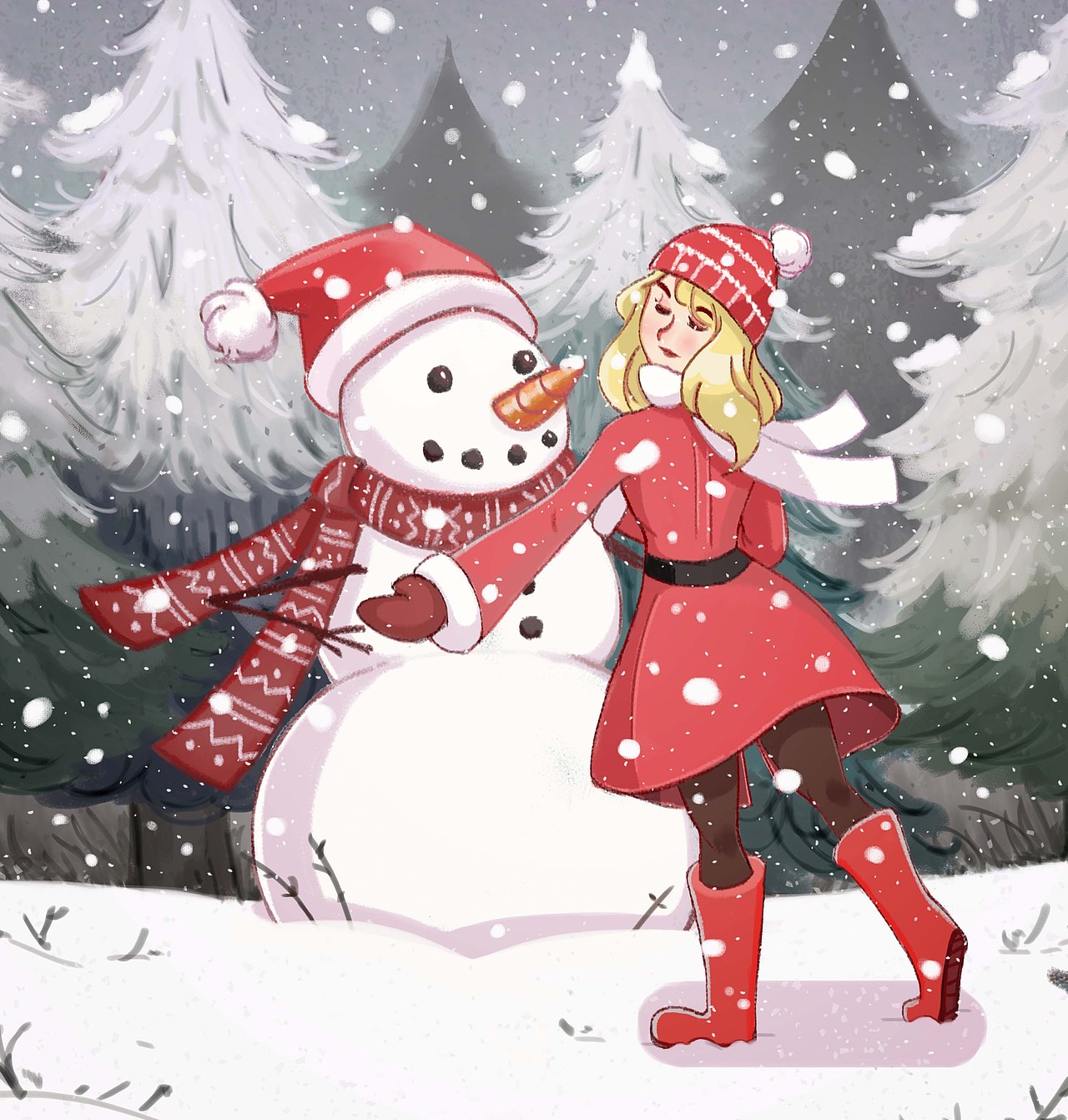 Dancing With The Snowman
