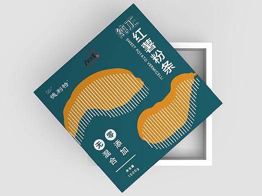 红薯粉丝/粉条｜包装盒设计