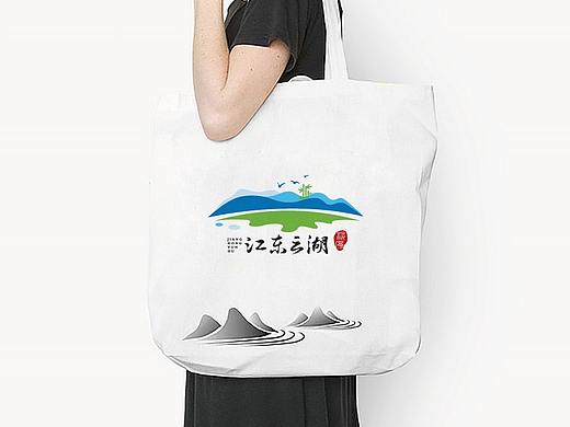 湖南山水旅游名胜景区江东云湖品牌LOGO设计vi形象