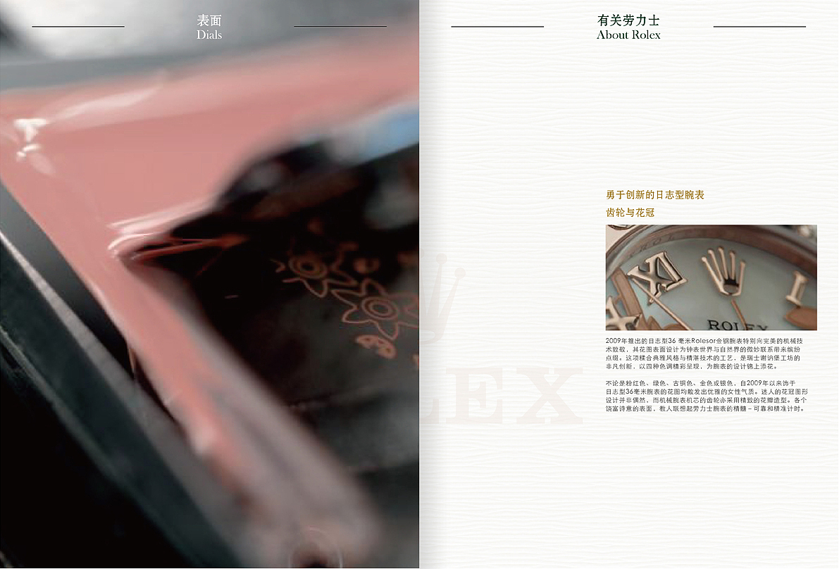 画册、劳力士、手表、排版、画册封面（图ZMTE3NDcxMjg=） - 书籍/画册 - 站酷设计师放个什么名字好呢原创素材 - 站酷ZCOOL