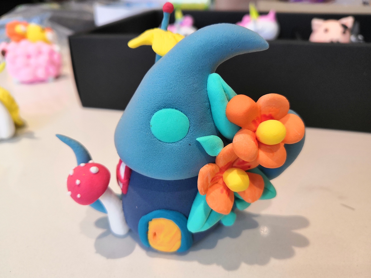 萌萌哒轻粘土手工