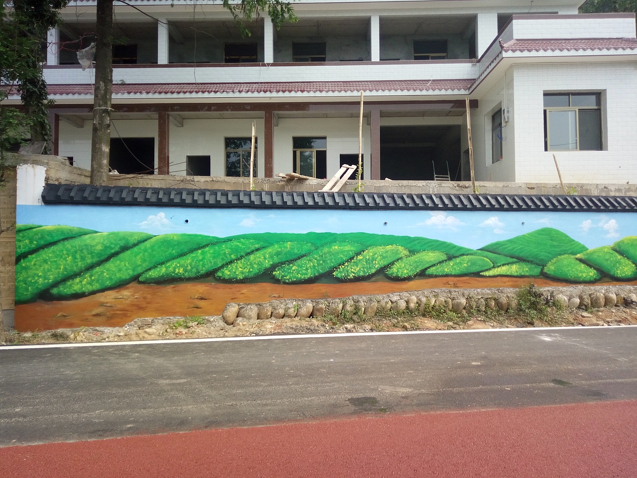 新农村墙绘,乡村文化墙,社区墙绘,社区文化墙