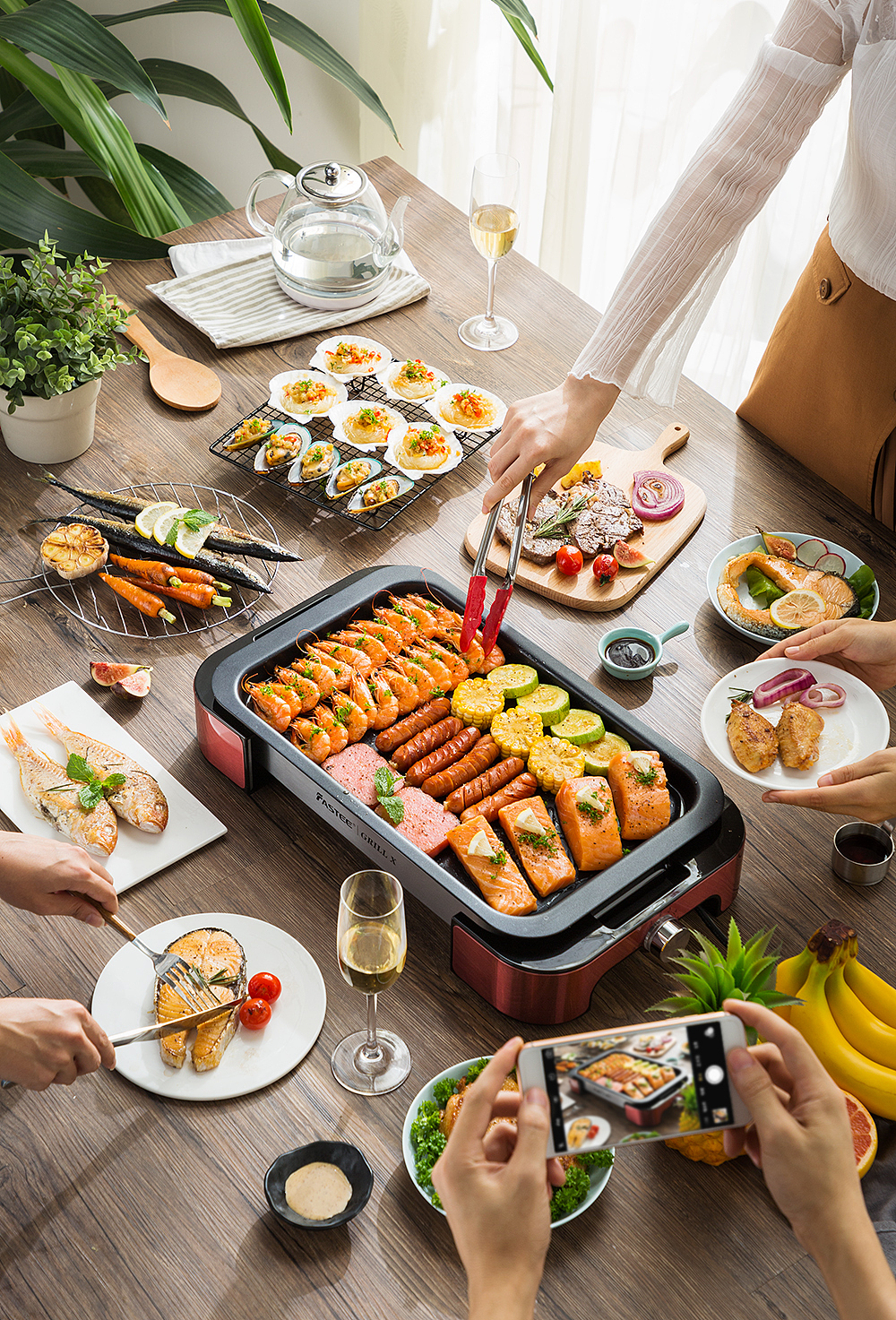 电烤盘+电火锅拍摄（图ZMTQxNjk2ODA0） - 产品摄影 - 站酷设计师雷清声原创素材 - 站酷ZCOOL