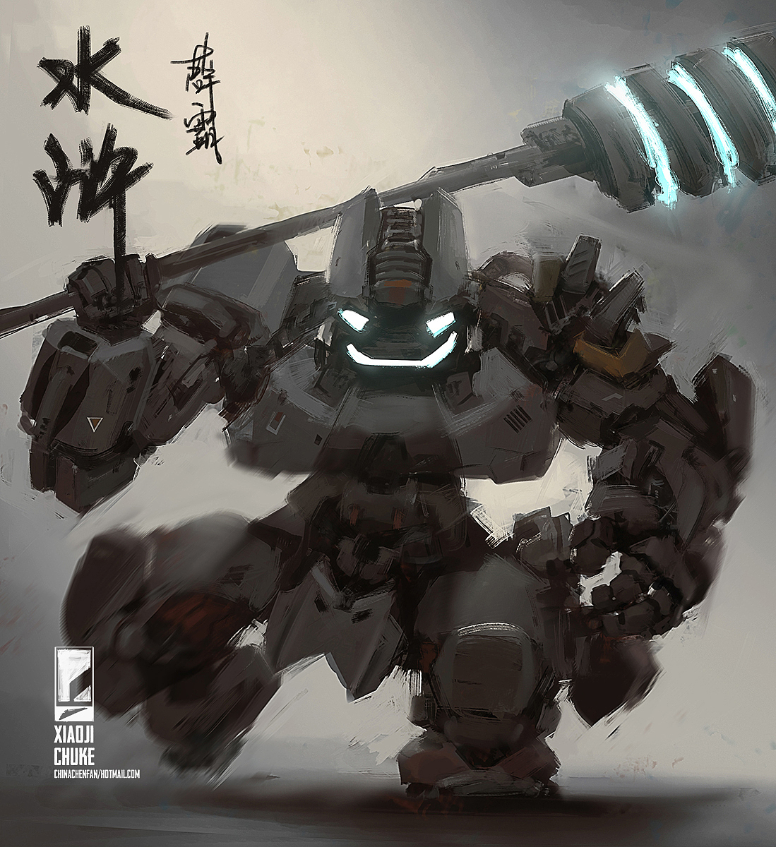 机甲概念设计——水浒人物像(图ZMjY5MTE2NzQw) - 概念设定 - 站酷设计师小鸡出殻原创素材 - 站酷ZCOOL