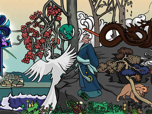 尧舜（个人主页-ZMTc2NjczOTI=） - 商业插画 - 站酷设计师奕行原创素材 - 站酷ZCOOL