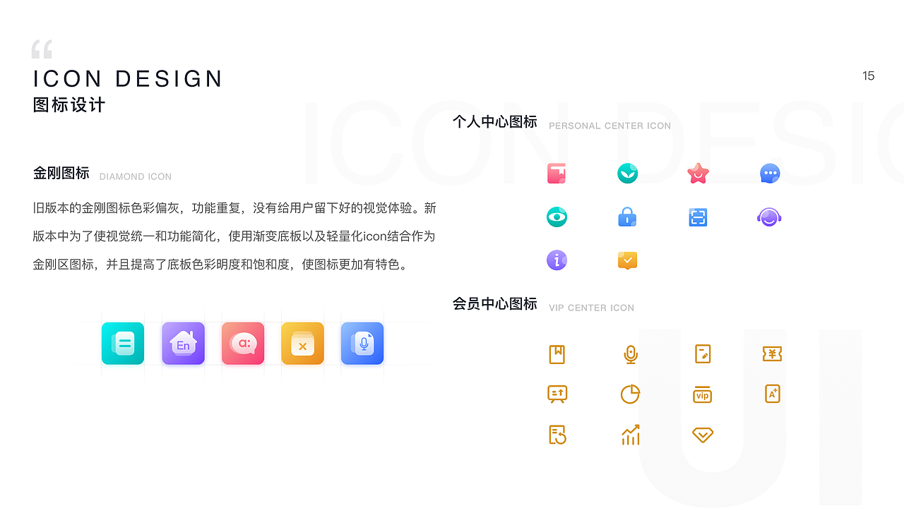 英语教育类App-翼课Redesign