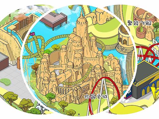手绘地图部分案例合集