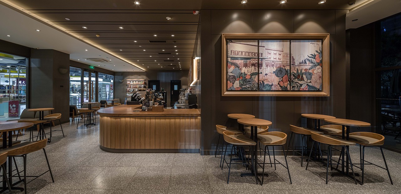 星巴克-室内空间摄影