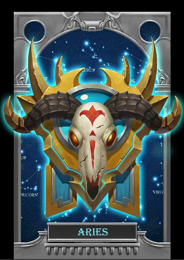 牛头骷髅部落图腾