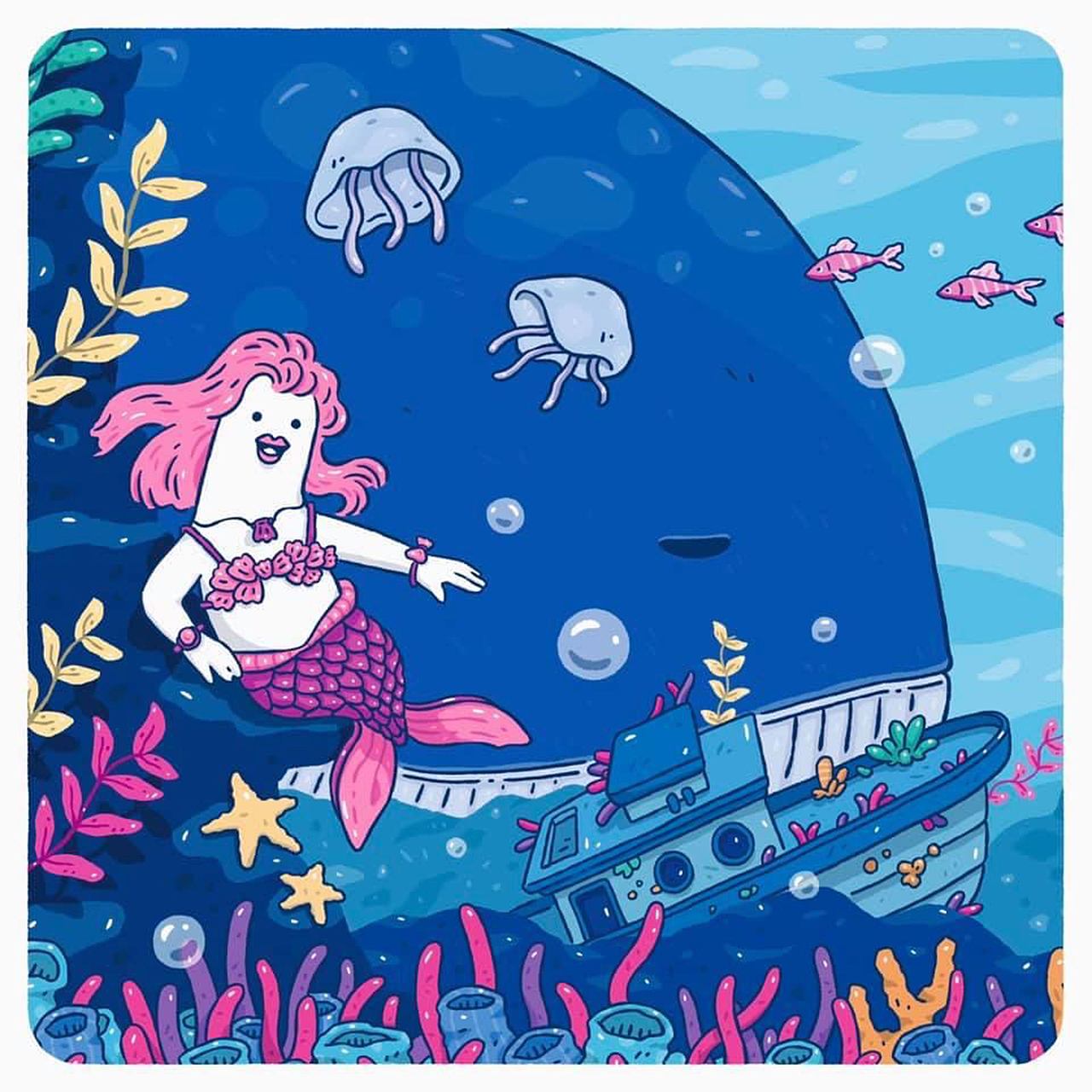 -海底世界-（图ZMjc1NjI1MjAw） - 创作习作 - 站酷设计师小清SJQing原创素材 - 站酷ZCOOL