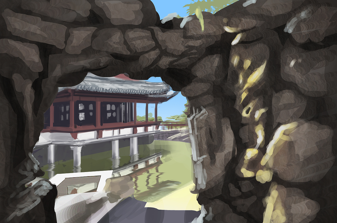 上海某景（图ZMTMwMzYwODA4） - 新锐潮流插画 - 站酷设计师Hell_Cat_23原创素材 - 站酷ZCOOL
