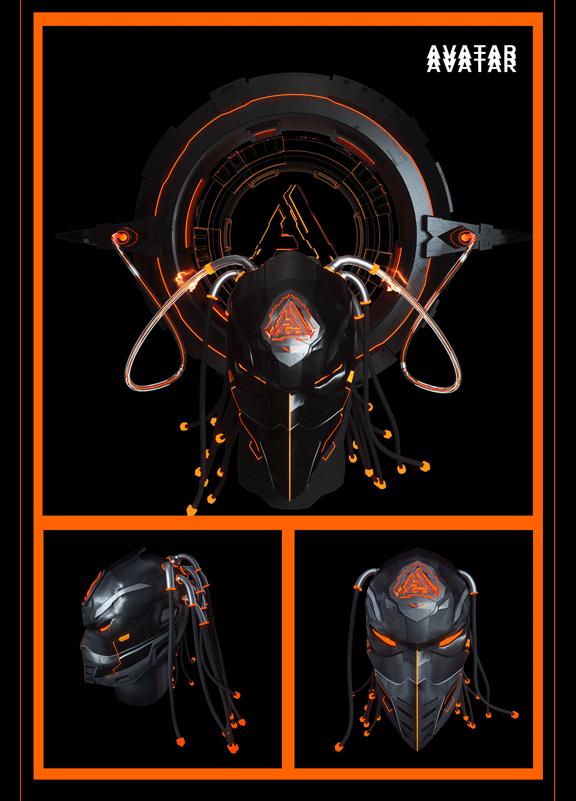 c4d机能风品牌人物建模渲染——脏辫机器人（图ZMjA4MTIwNjAw） - 人物/生物 - 站酷设计师虎躯猛震原创素材 - 站酷ZCOOL