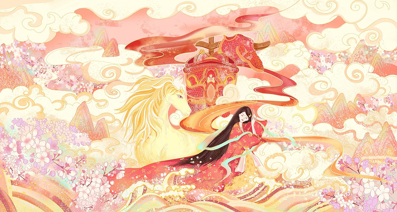 国风包装插画系列（图ZMjM4NTI1Mzk2） - 商业插画 - 站酷设计师Estelle__原创素材 - 站酷ZCOOL