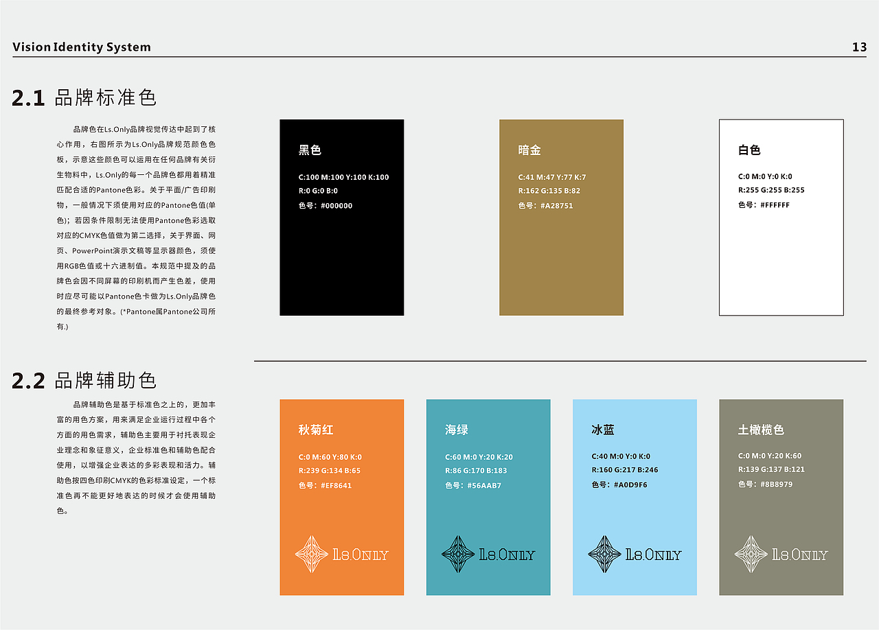 LS.ONLY 酒吧VI手册 LOGO 设计