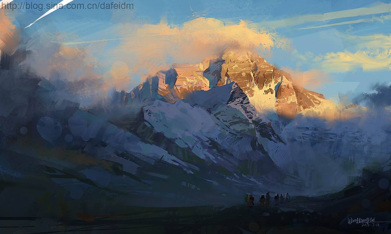 大飞CG游戏影视原画系列~巅峰（图ZNDM3OTIxOTI=） - 游戏原画 - 站酷设计师画画的大飞原创素材 - 站酷ZCOOL