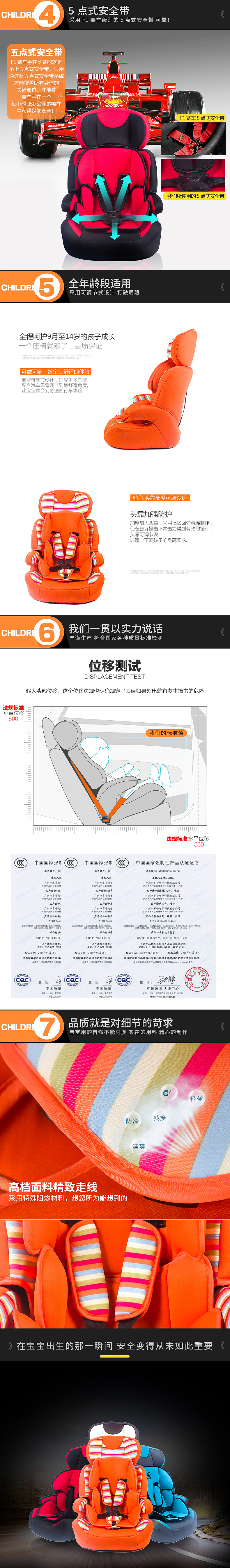 安全座椅详情（图ZNTQzMTI5NDQ=） - 电商 - 站酷设计师胖小蓝原创素材 - 站酷ZCOOL