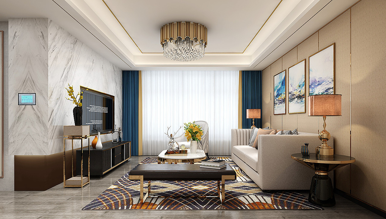 现代轻奢——住进理想中的家