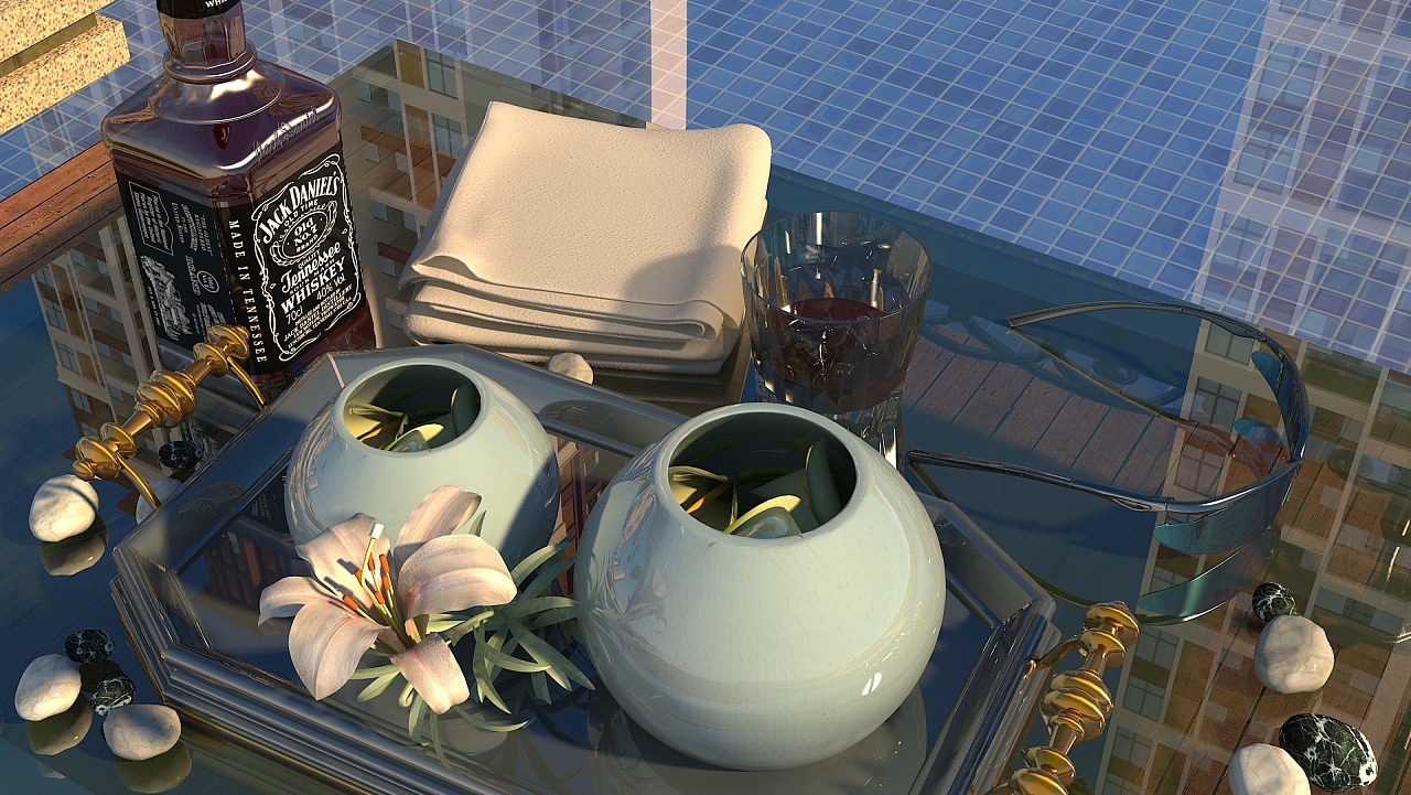 渲染练习|三维|场景|zoe的遐想 - 原创作品 - 站酷 (zcool)